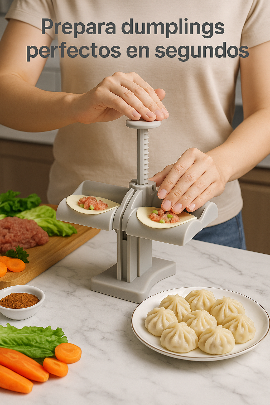 DumplingPro™ - Maquina de Dumpling