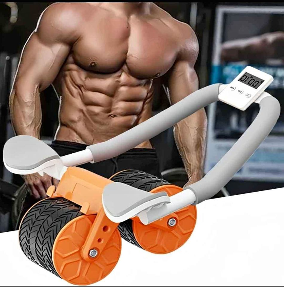 Roller Fit Pro™ - Rueda Abdominal con Efecto Rebote